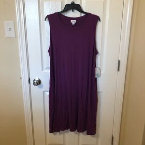 Sleeveless LuLaRoe Charlotte Dress